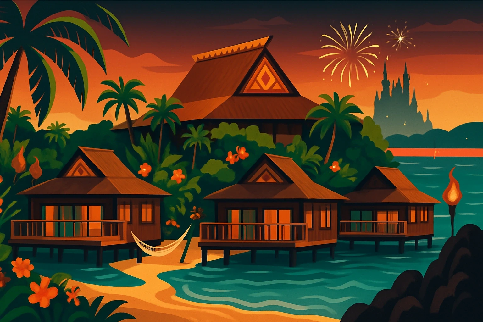 Disney's Polynesian Villas & Bungalows - Island Tower